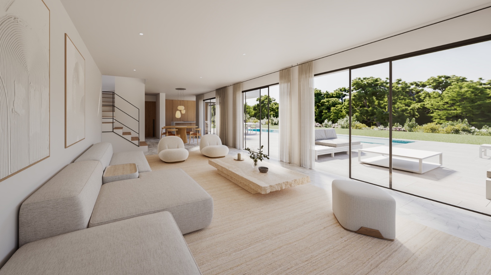 5506 - Ibiza style villa for sale in Jávea, Villa Cecilia