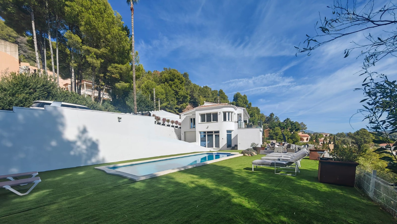 Volledig gerenoveerde luxe villa met zeezicht in Calpe, Villa Abby