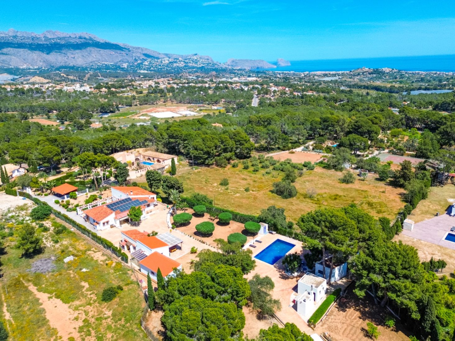 Mediterrane finca met weids uitzicht op de bergen, Finca Stacey