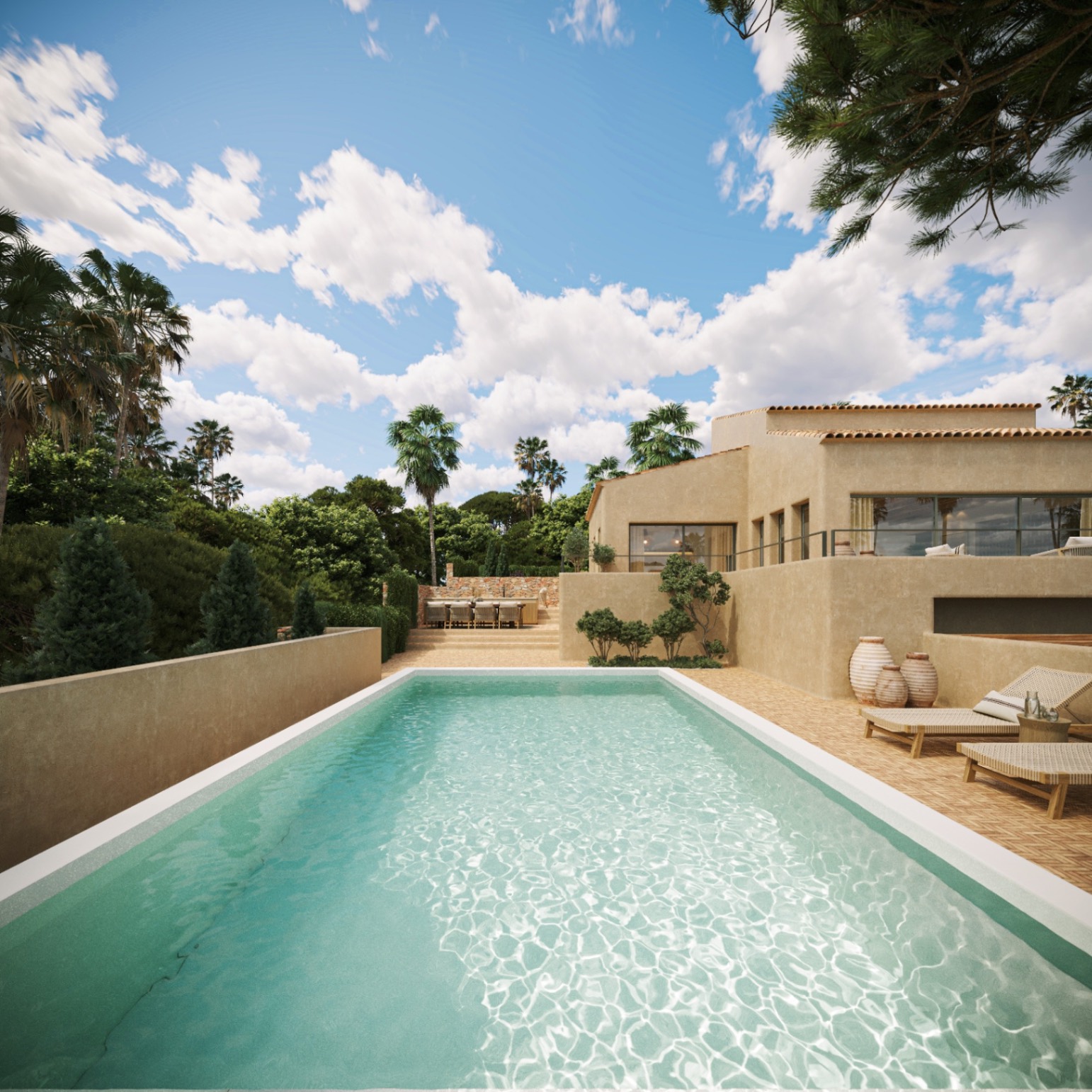 Villa in Ibiza style with views of the Montgó, Villa Macy