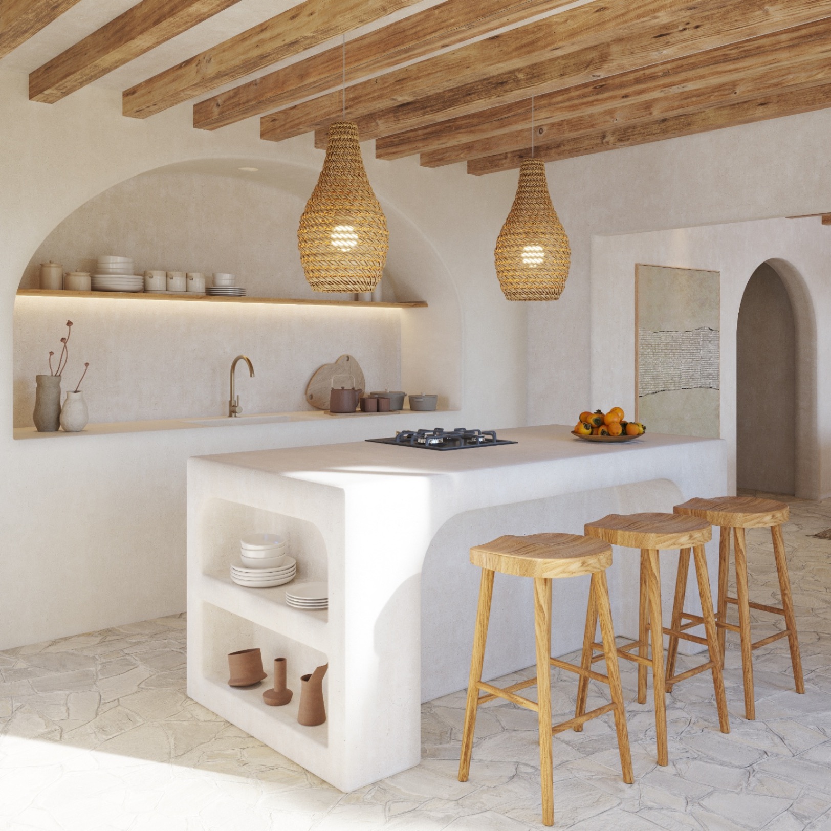 Villa in Ibiza style with views of the Montgó, Villa Macy