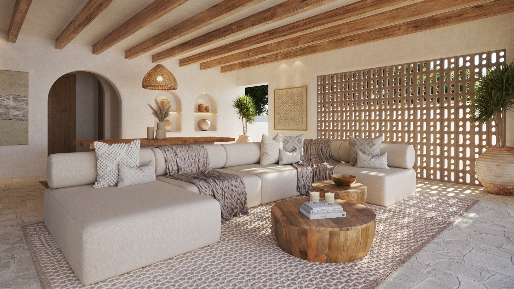 Villa in Ibiza style with views of the Montgó, Villa Macy
