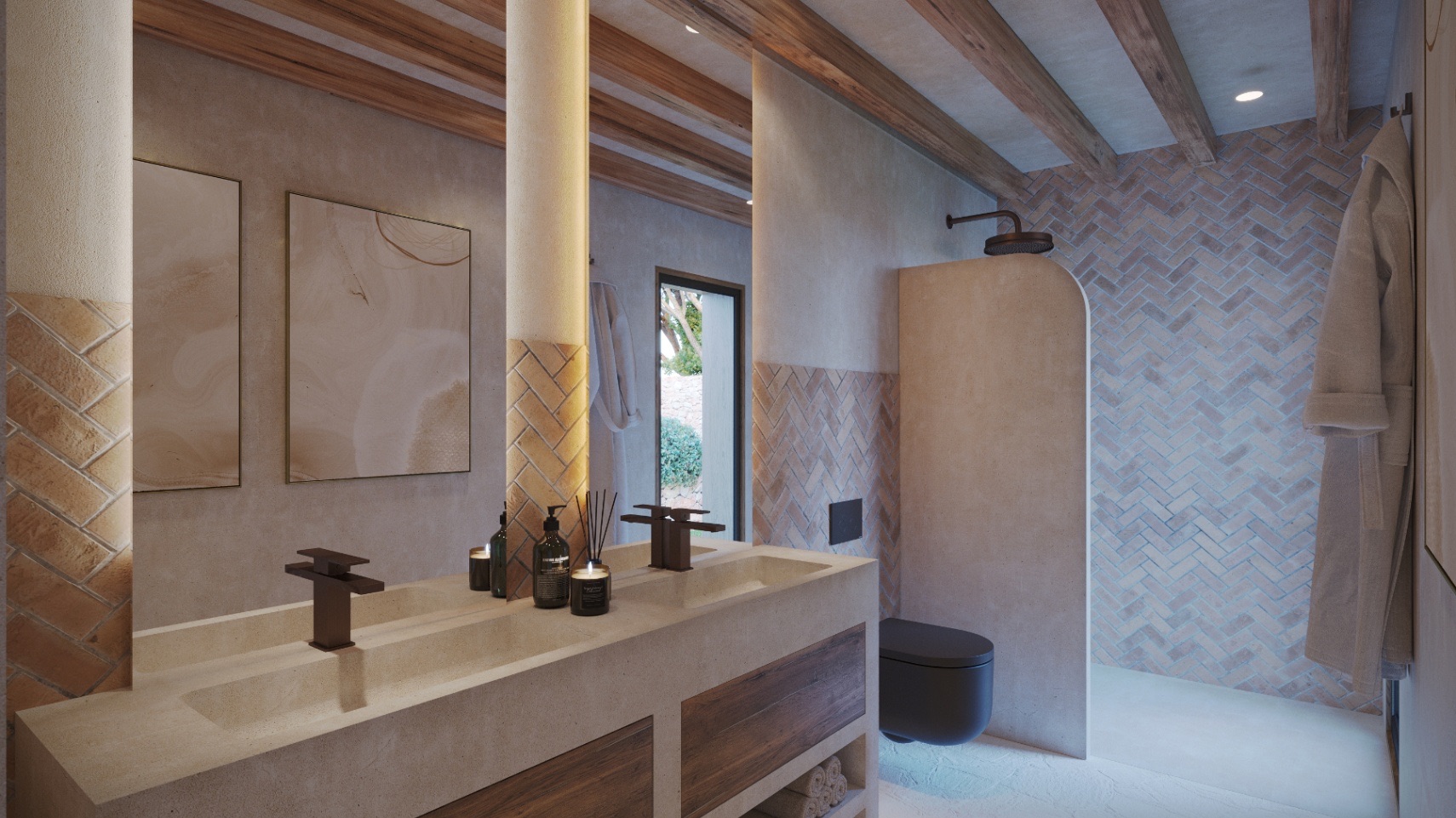 Villa in Ibiza style with views of the Montgó, Villa Macy