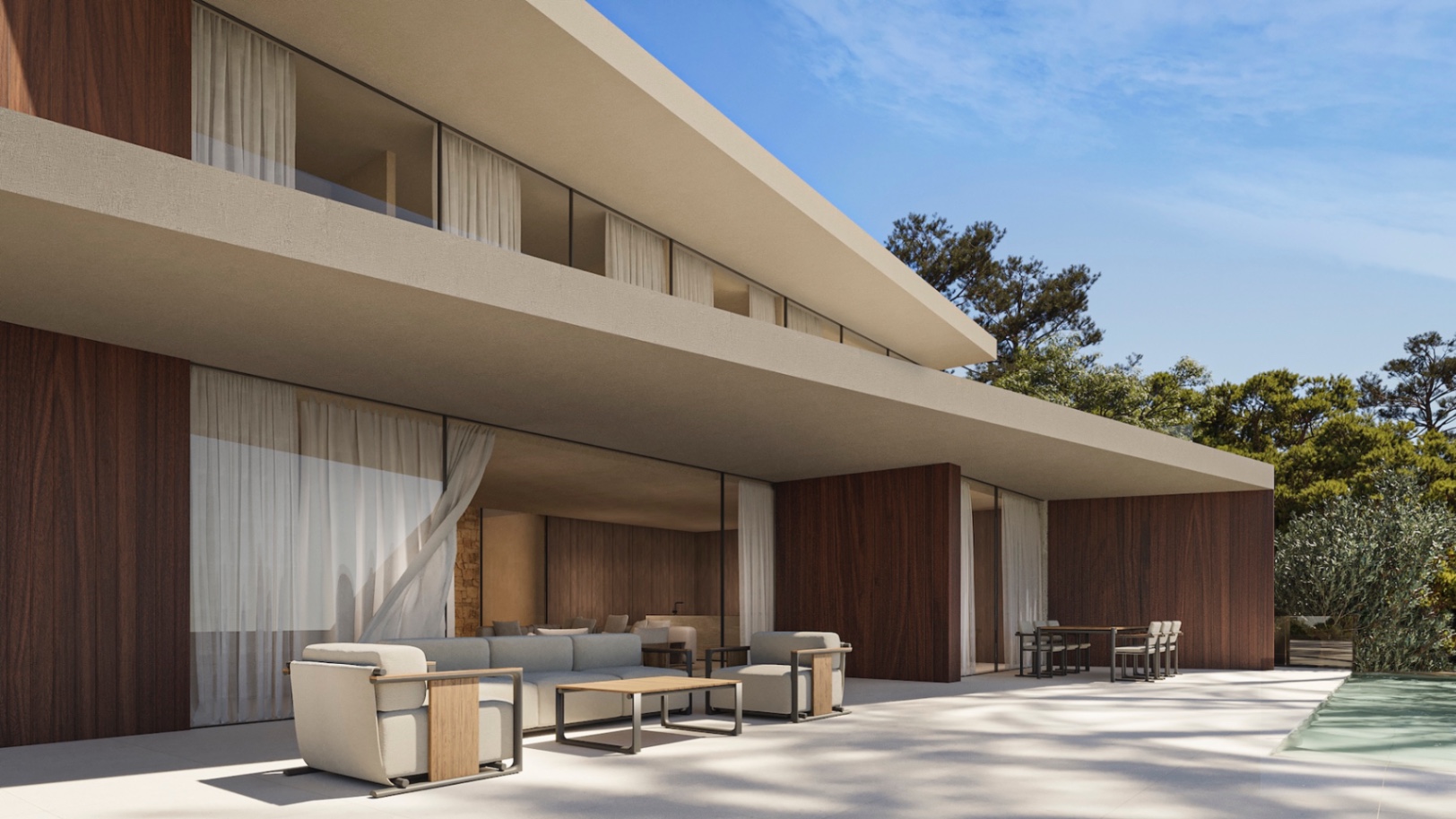 5270 - Contemporary villa project in Montemar, Villa Paige.