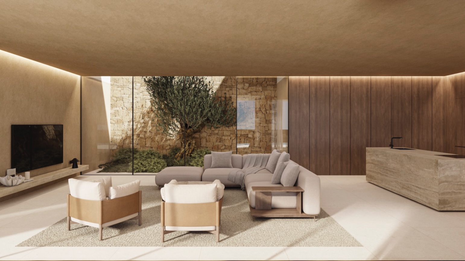 5270 - Contemporary villa project in Montemar, Villa Paige.