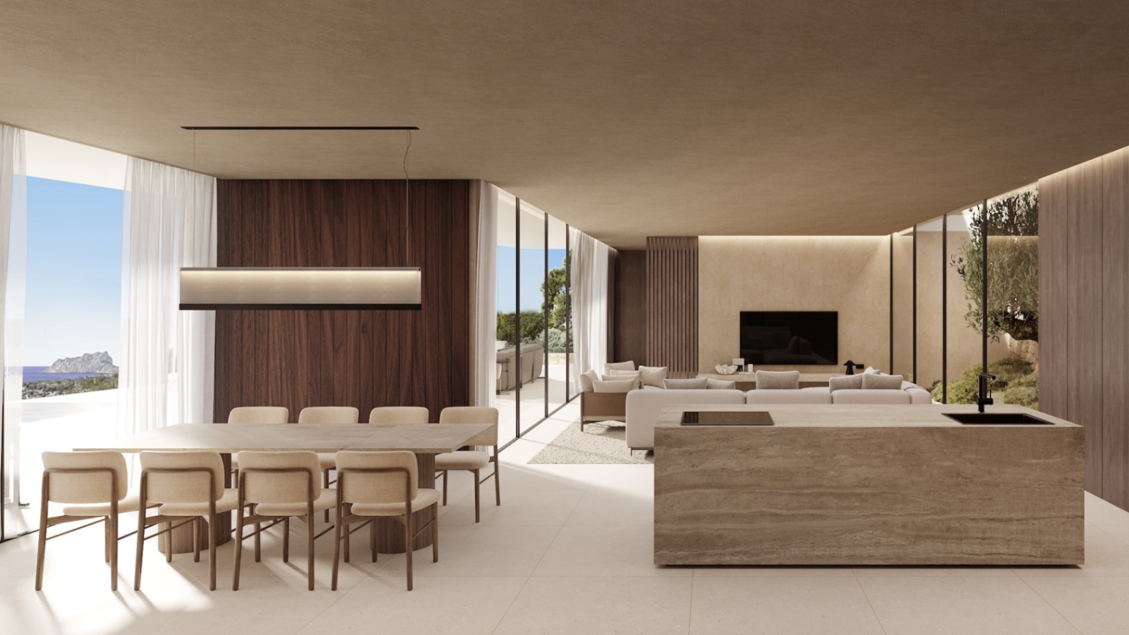 5270 - Contemporary villa project in Montemar, Villa Paige.