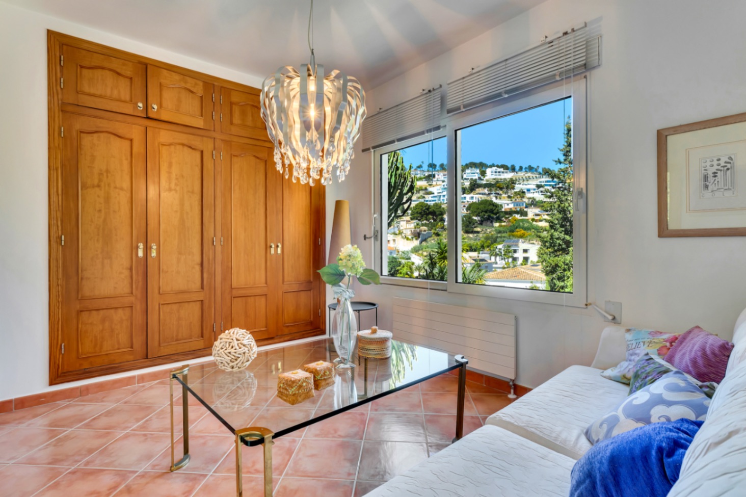 Mediterrane villa met zeezicht gastenstudio in Benissa, Villa Enola