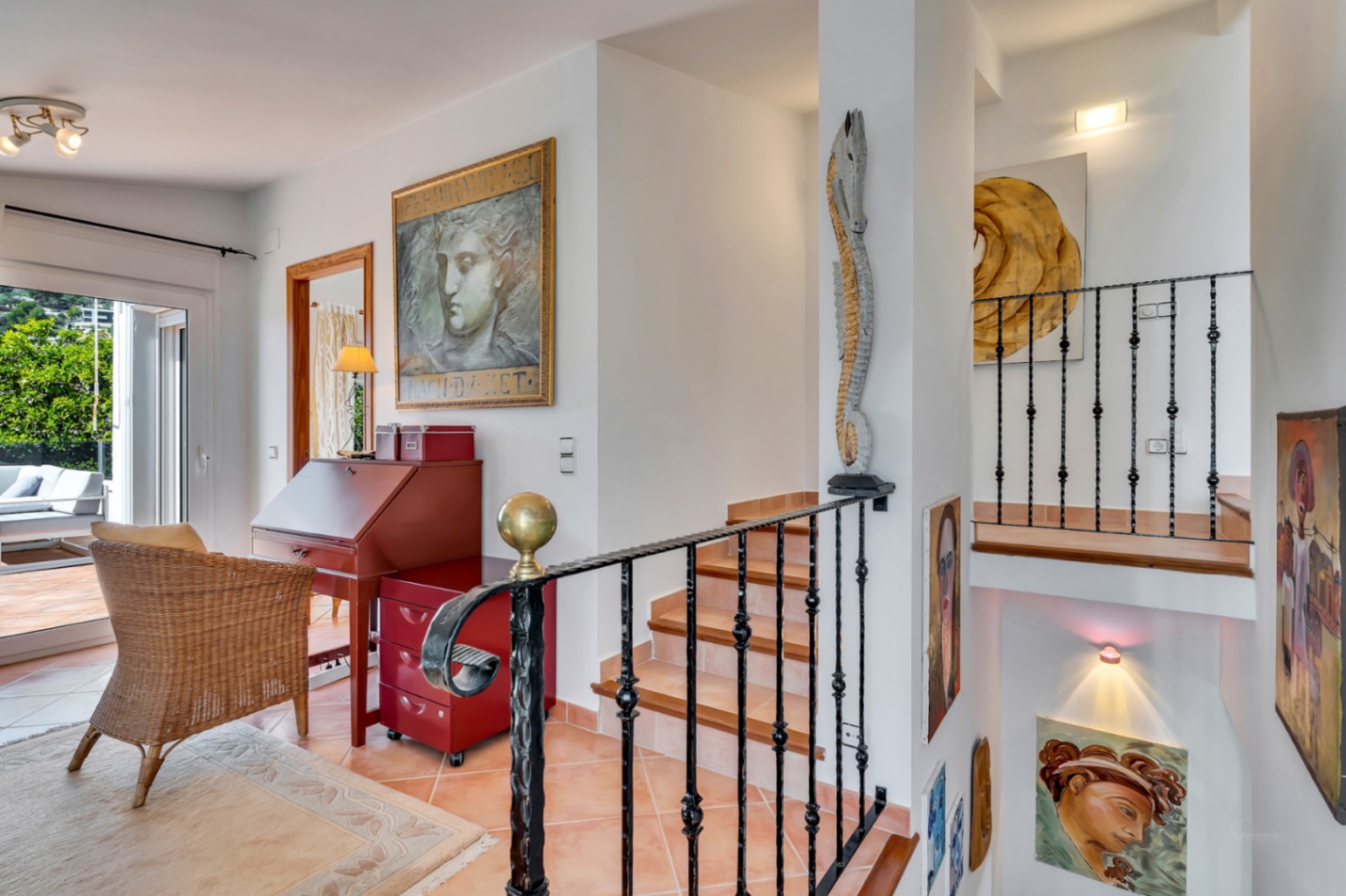 Mediterrane villa met zeezicht gastenstudio in Benissa, Villa Enola