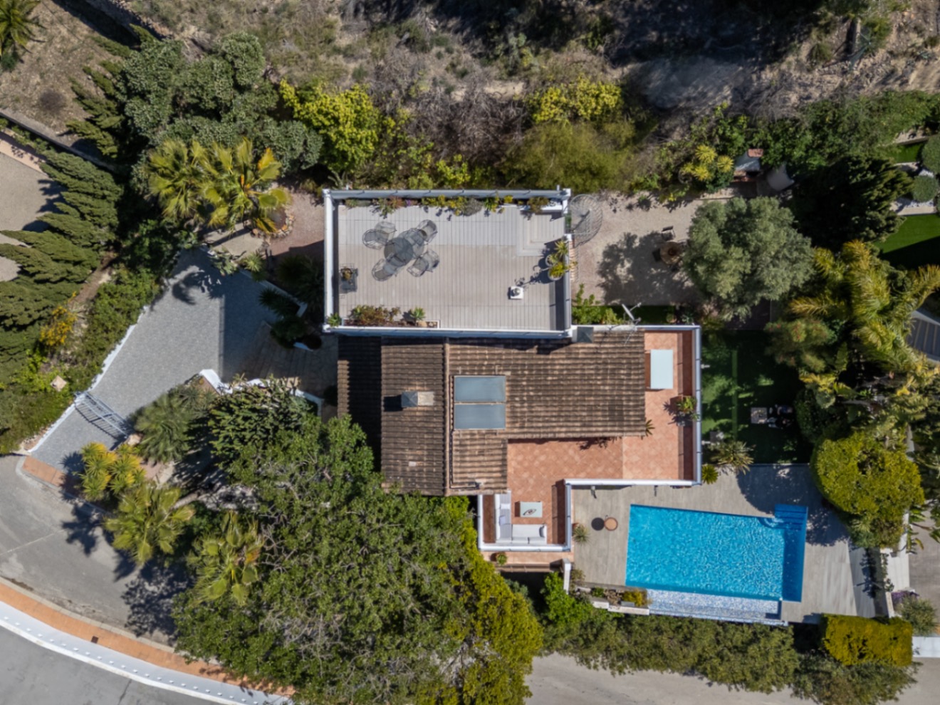 Mediterrane villa met zeezicht gastenstudio in Benissa, Villa Enola
