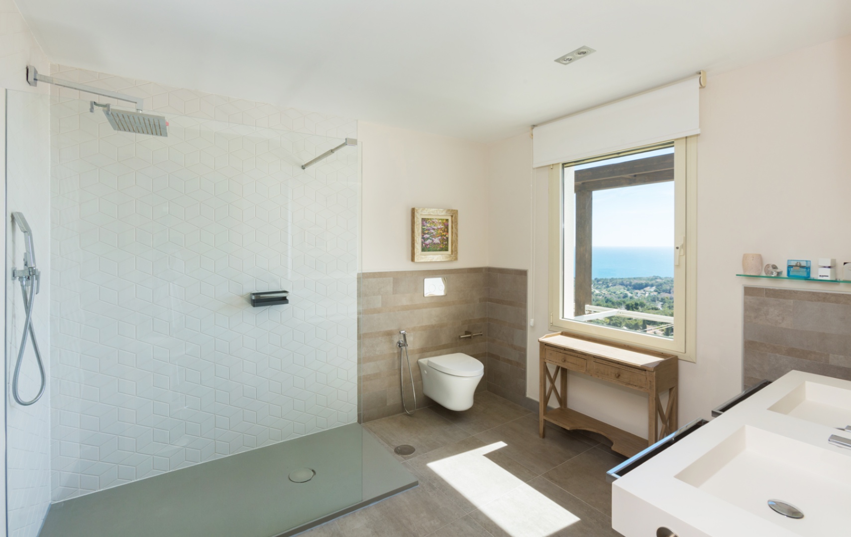 Luxe villa in traditionele stijl met panoramisch uitzicht op zee in Benissa Costa, Villa Ruth