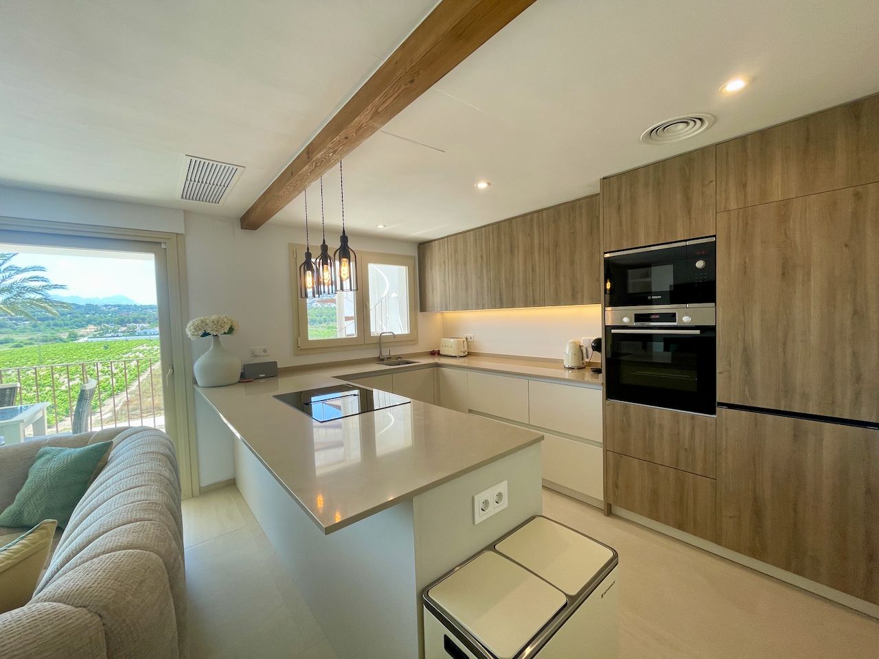 Gerenoveerd luxe duplex penthouse met privézwembad in Club Moraira, Ático Noomi