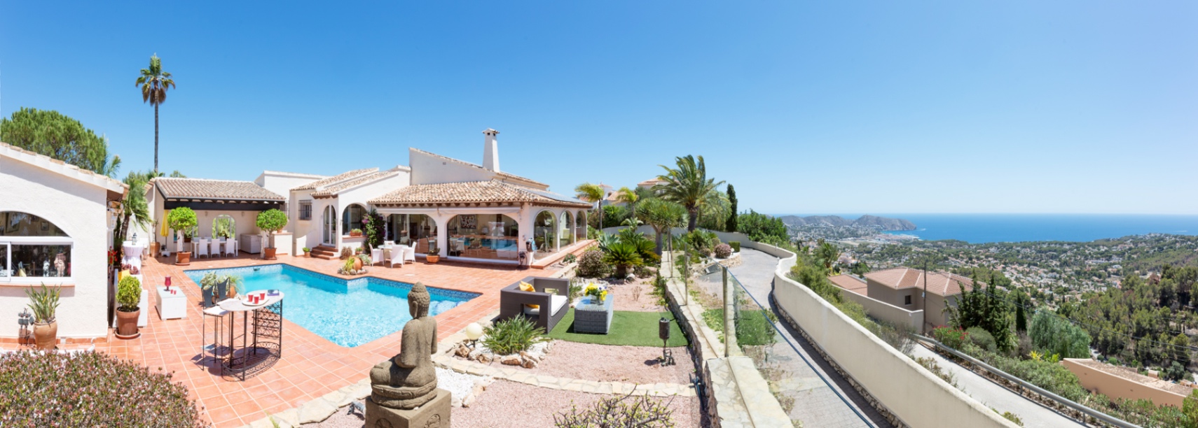 Prachtige Mediterrane villa met adembenemend zicht in Moraira, Villa Minnie