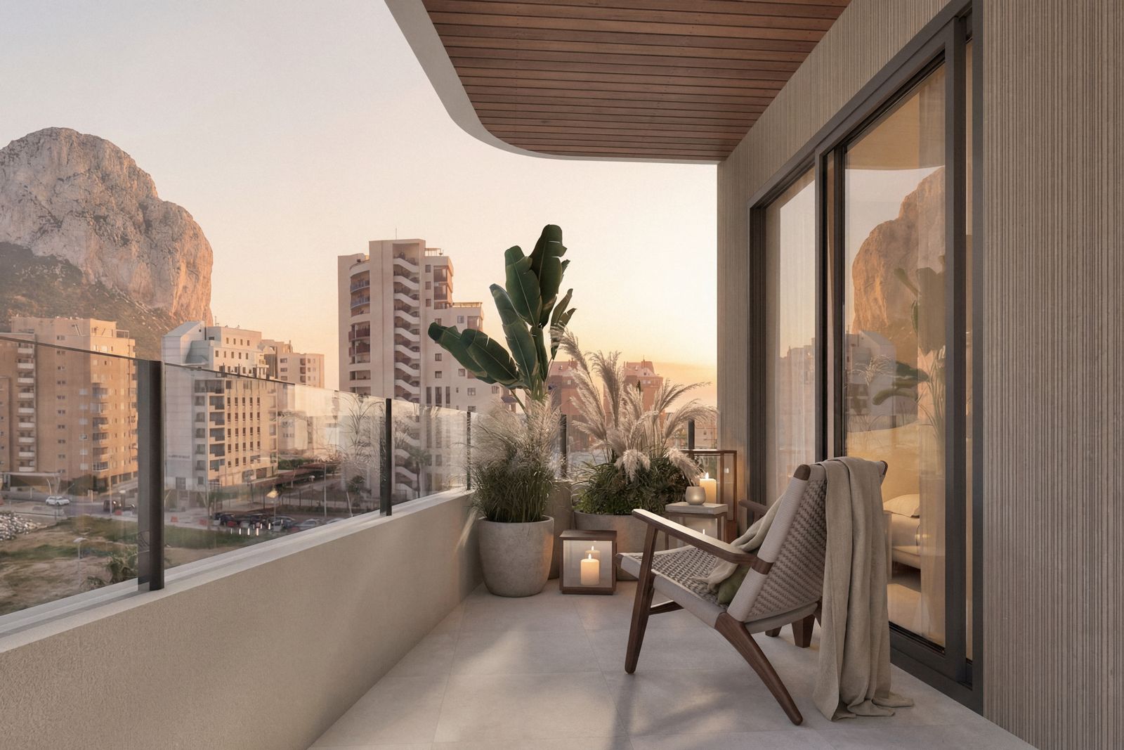 Luxe appartementen te koop in Calpe, Apartamentos Peñon