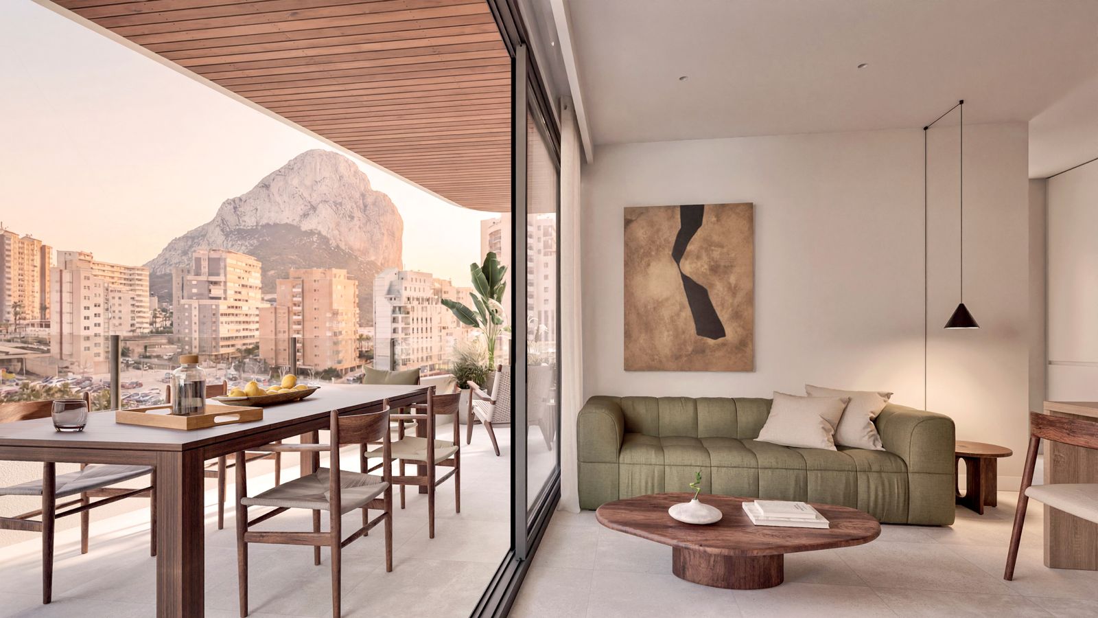Luxe appartementen te koop in Calpe, Apartamentos Peñon