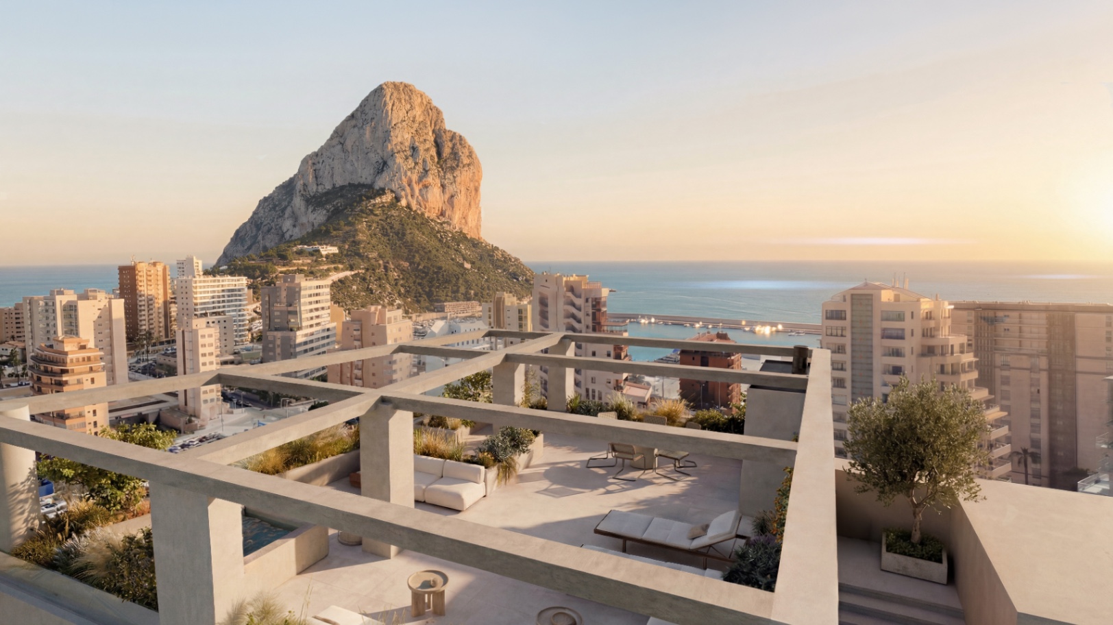 Luxe penthouse te koop in Calpe, Penthouse Peñon