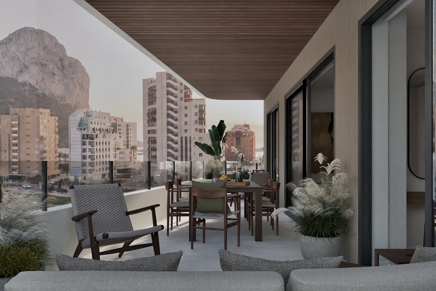 Luxe penthouse te koop in Calpe, Penthouse Peñon