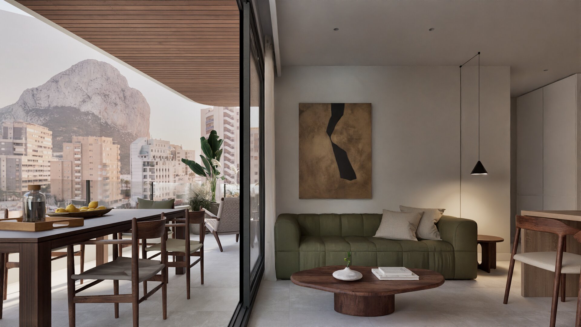Luxe penthouse te koop in Calpe, Penthouse Peñon
