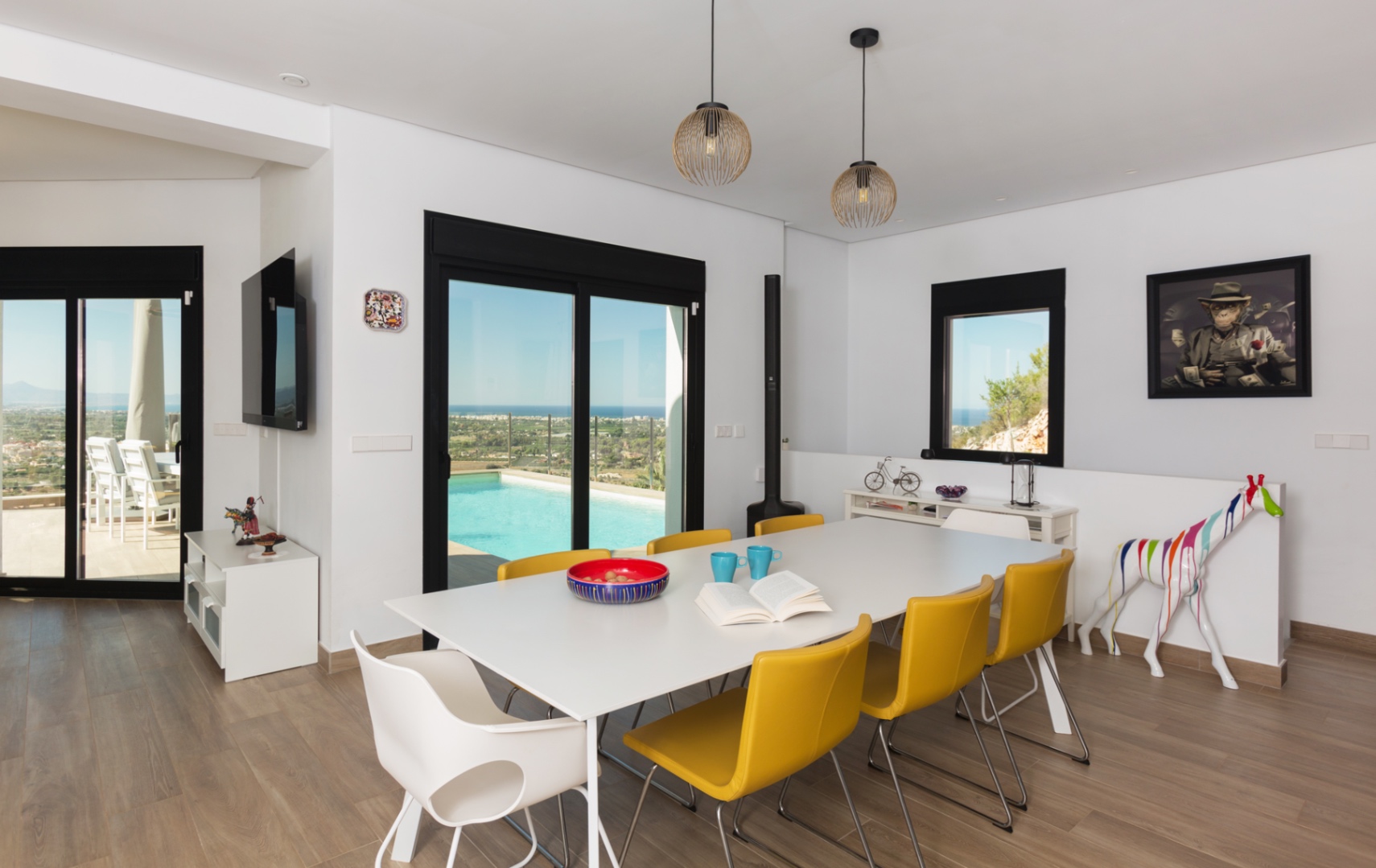 Fantastische, recent gebouwde luxe villa in Dénia met panoramisch uitzicht op zee, Villa Amy