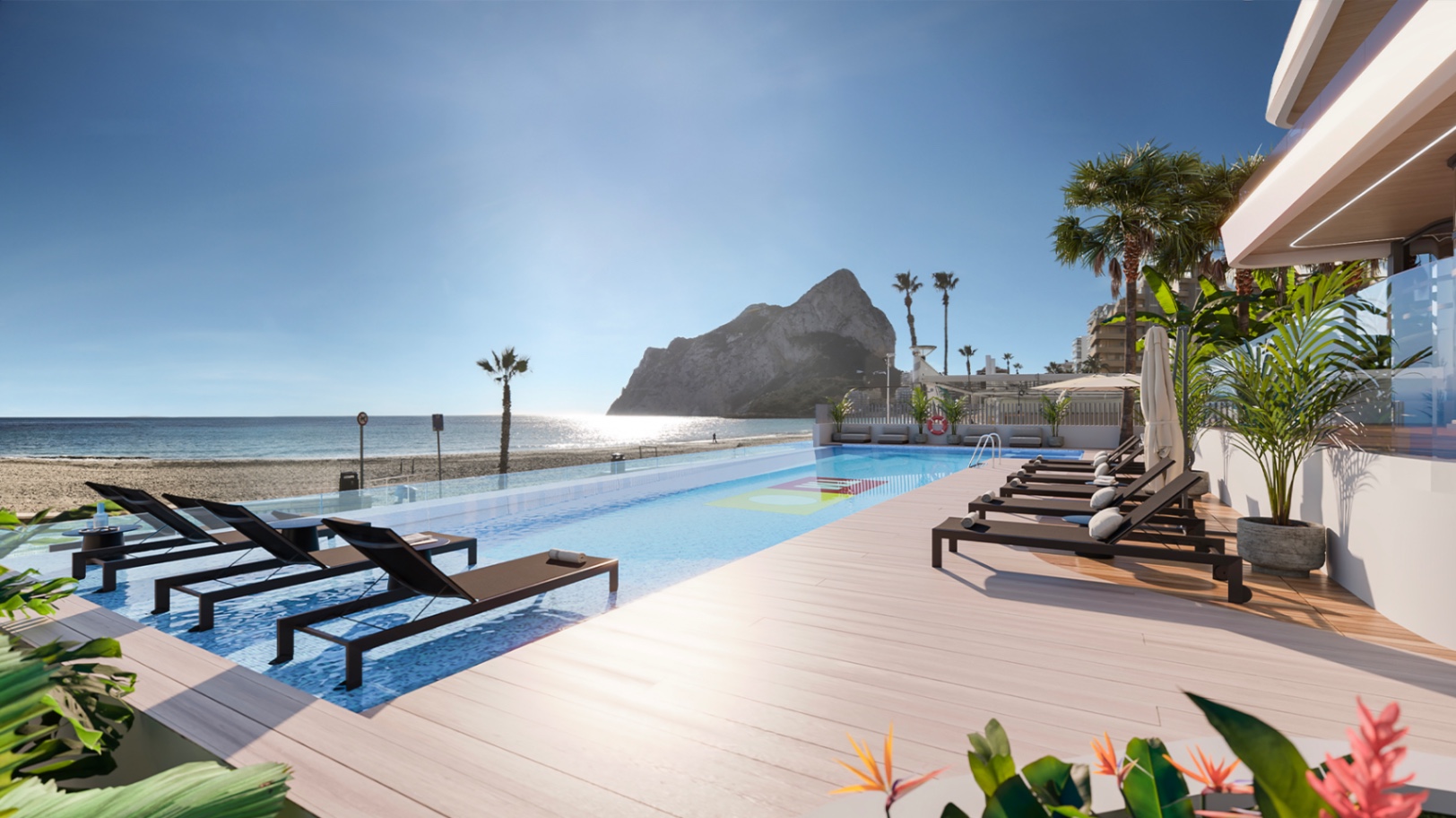 Eerstelijns appartementen te koop in Calpe, Apartamentos Brisa