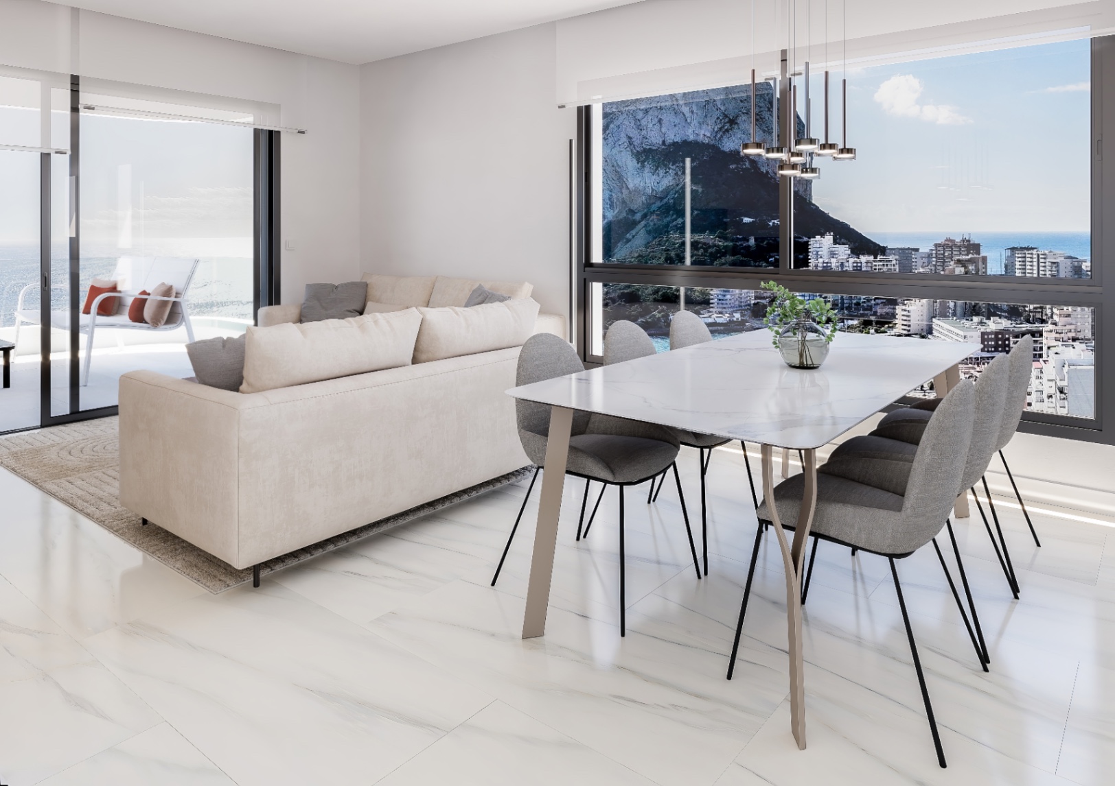 Eerstelijns appartementen te koop in Calpe, Apartamentos Brisa