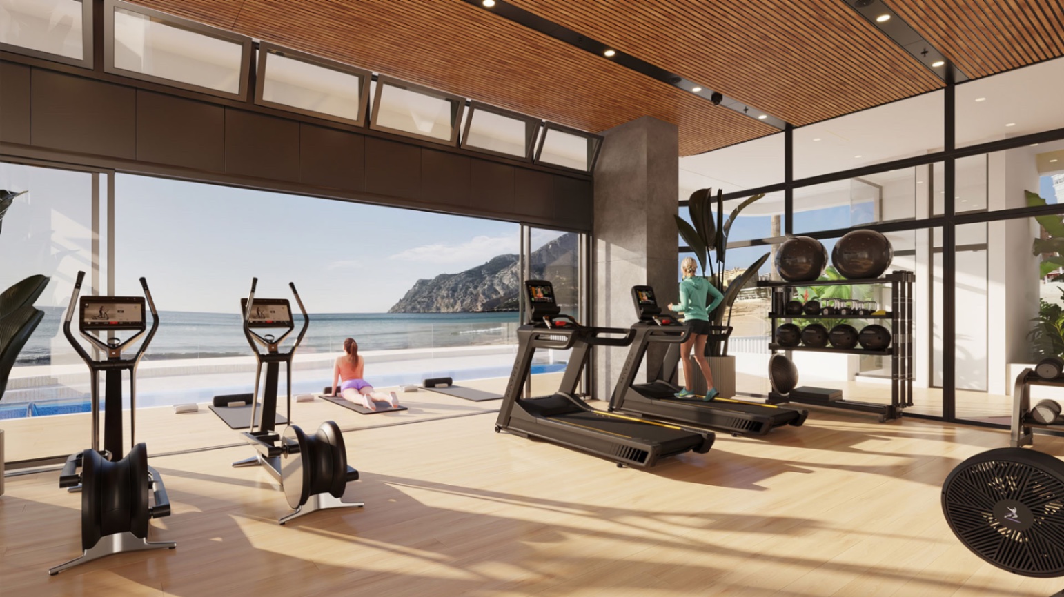 Eerstelijns appartementen te koop in Calpe, Apartamentos Brisa