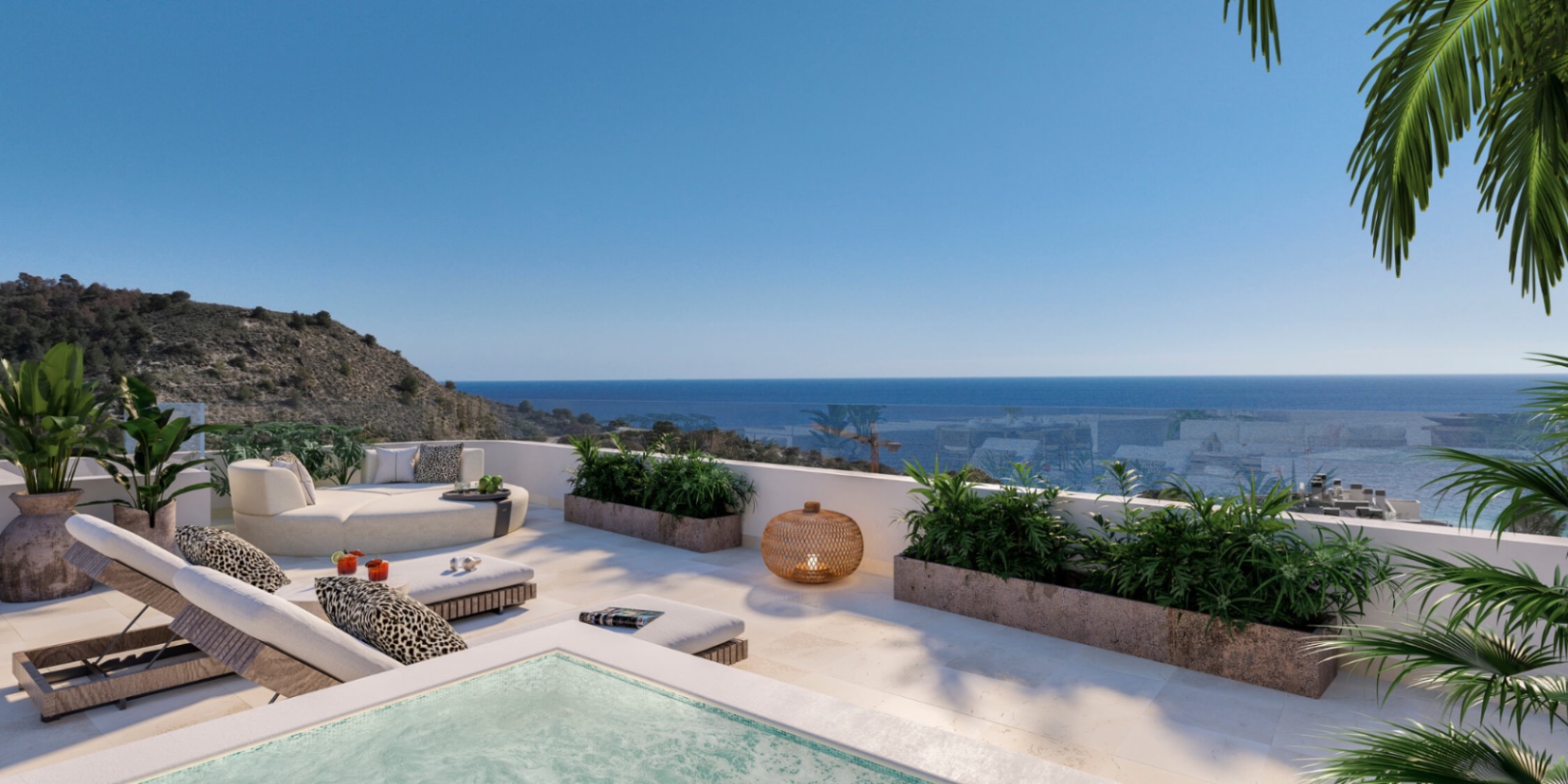 Mooi nieuwbouwproject op 5 min van het strand in Villajoyosa, Apartamentos Ksenia