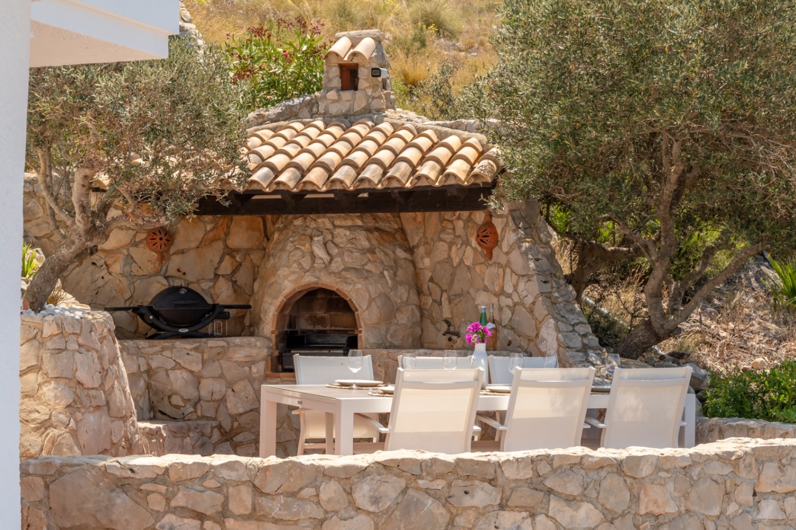 Villa met panoramische uitzichten te koop boven El Portet, Moraira, Villa Aileen