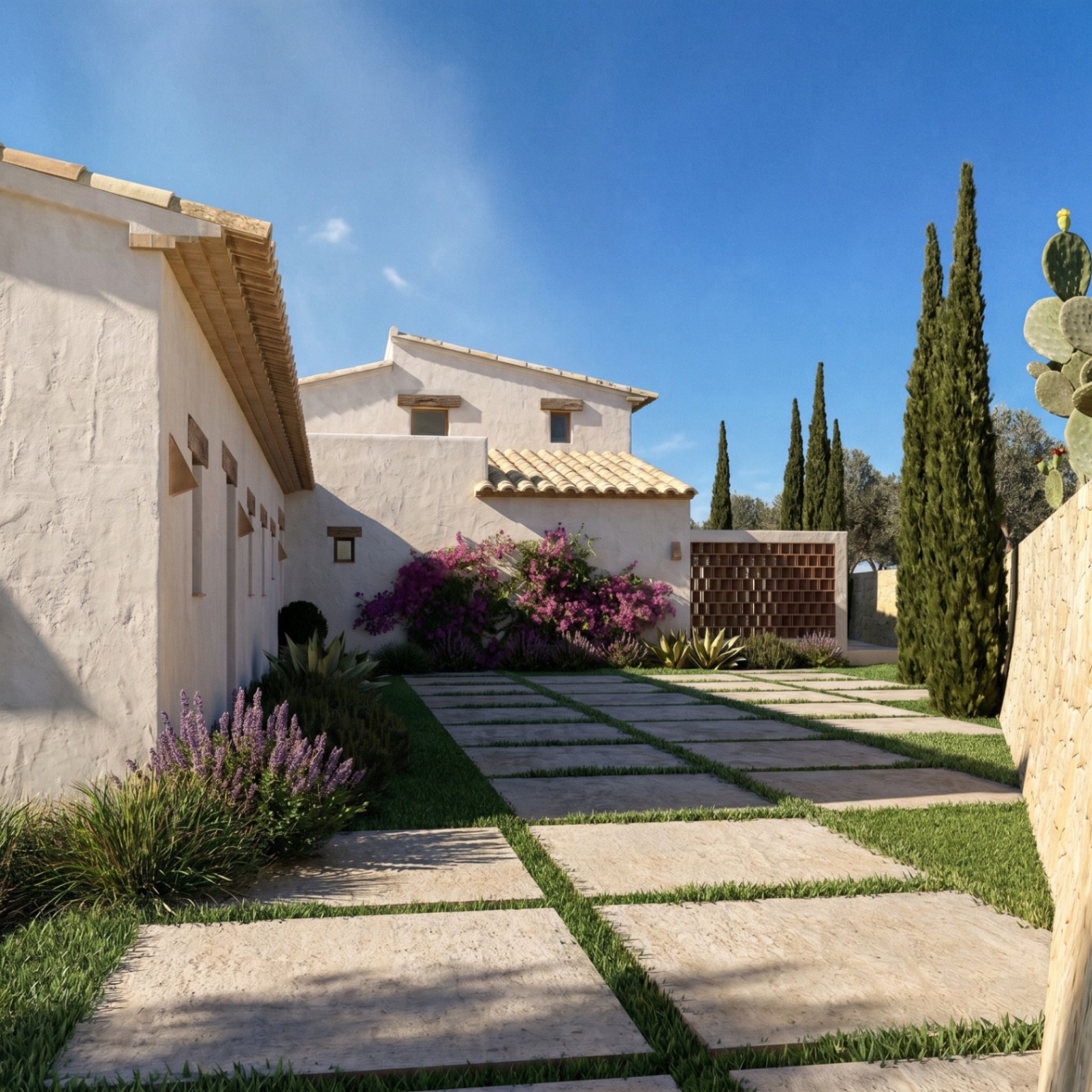 Moderne finca met zeezicht in Moraira, Finca Carolina