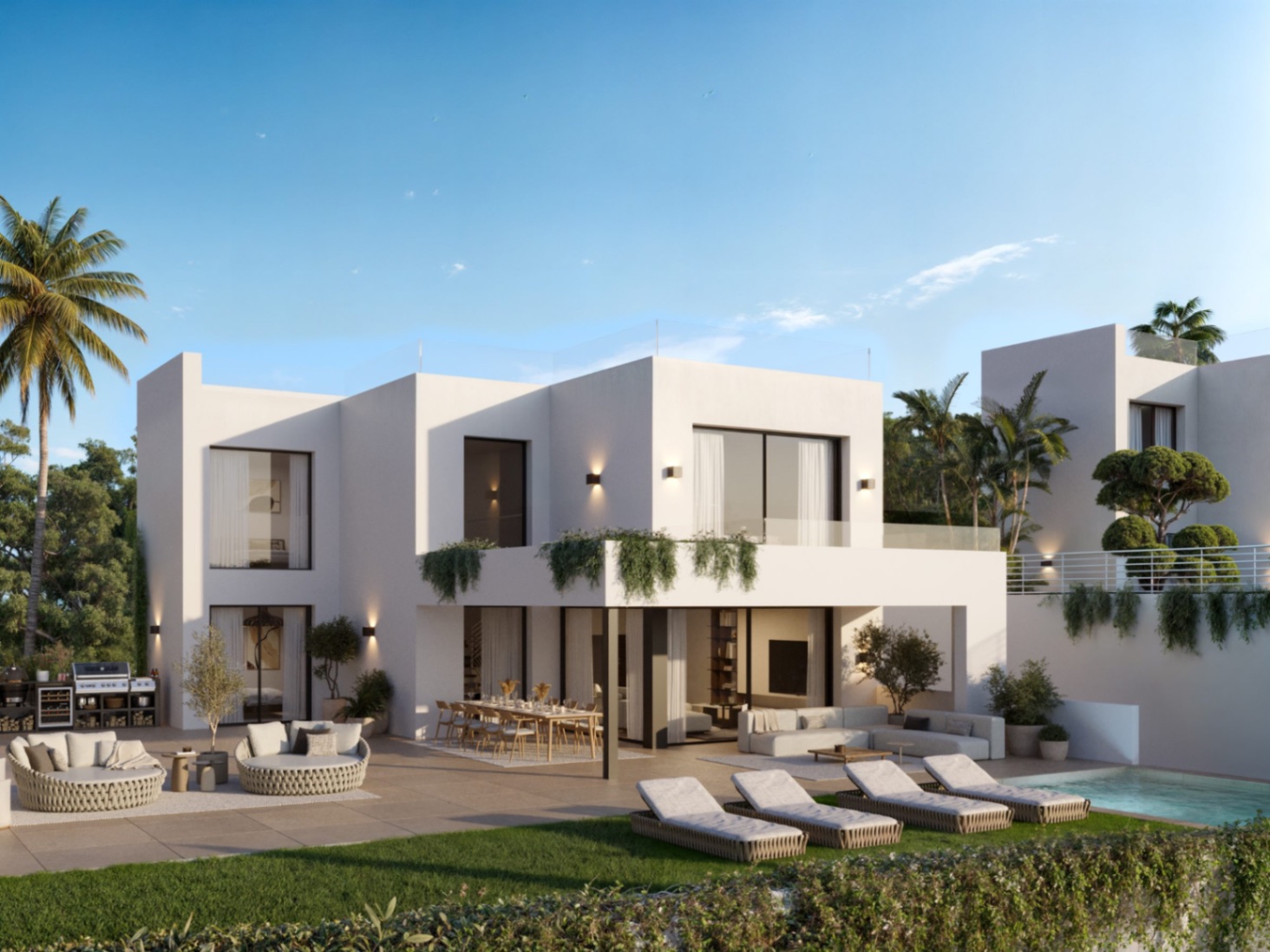 Villas te koop in Fuengirola, Villas Rebeca