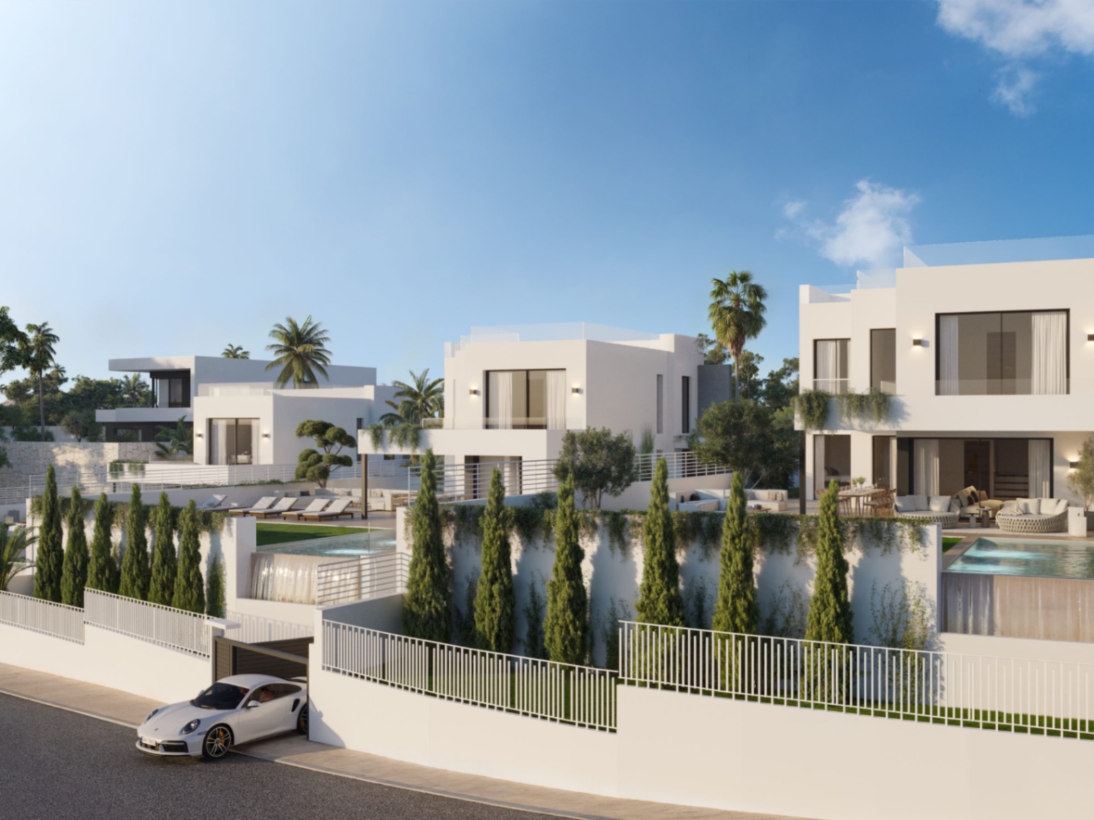 Villas te koop in Fuengirola, Villas Rebeca