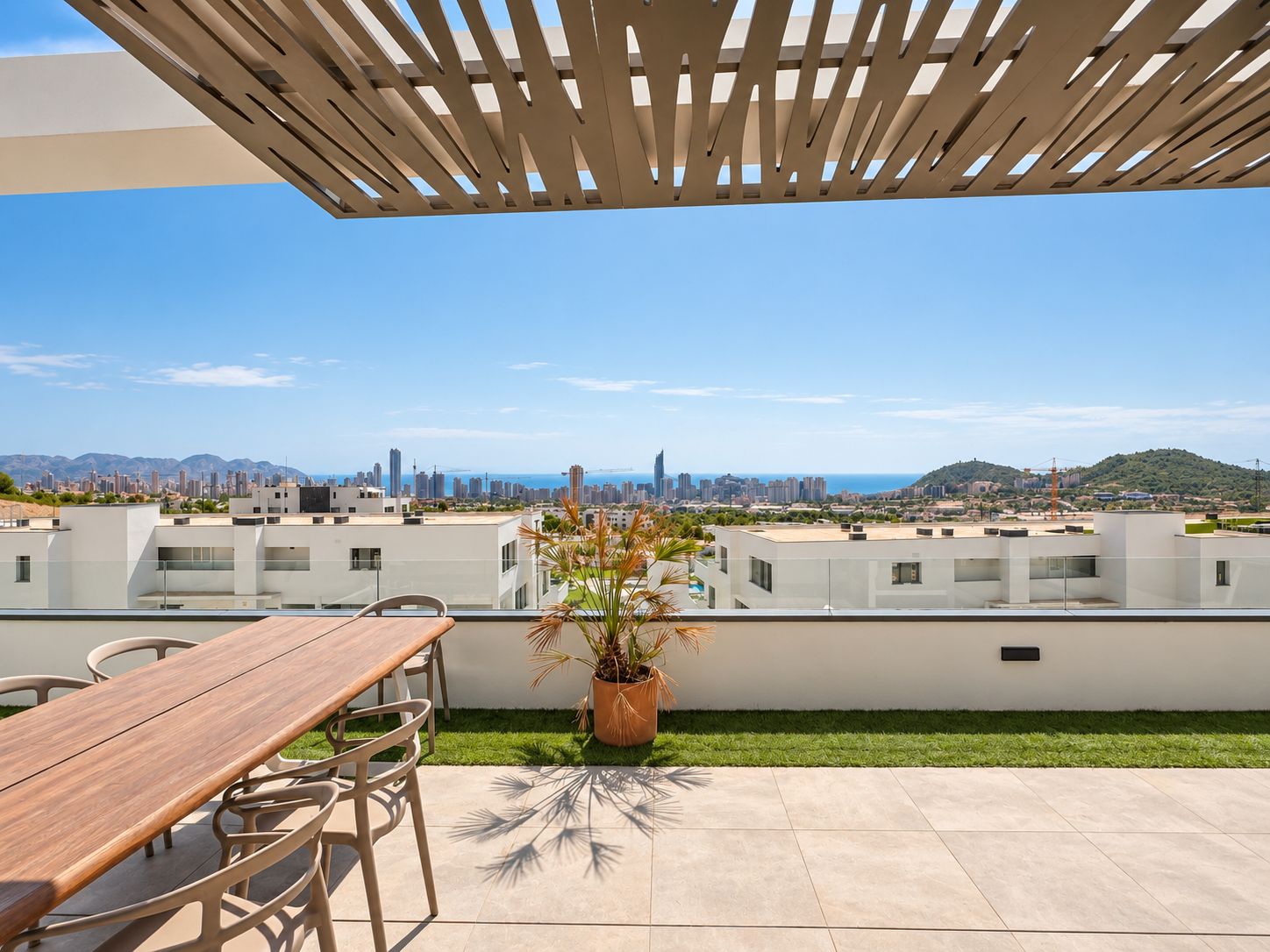 Apartment with wide views over the bay for sale in Finestrat, Apartment Sandra.