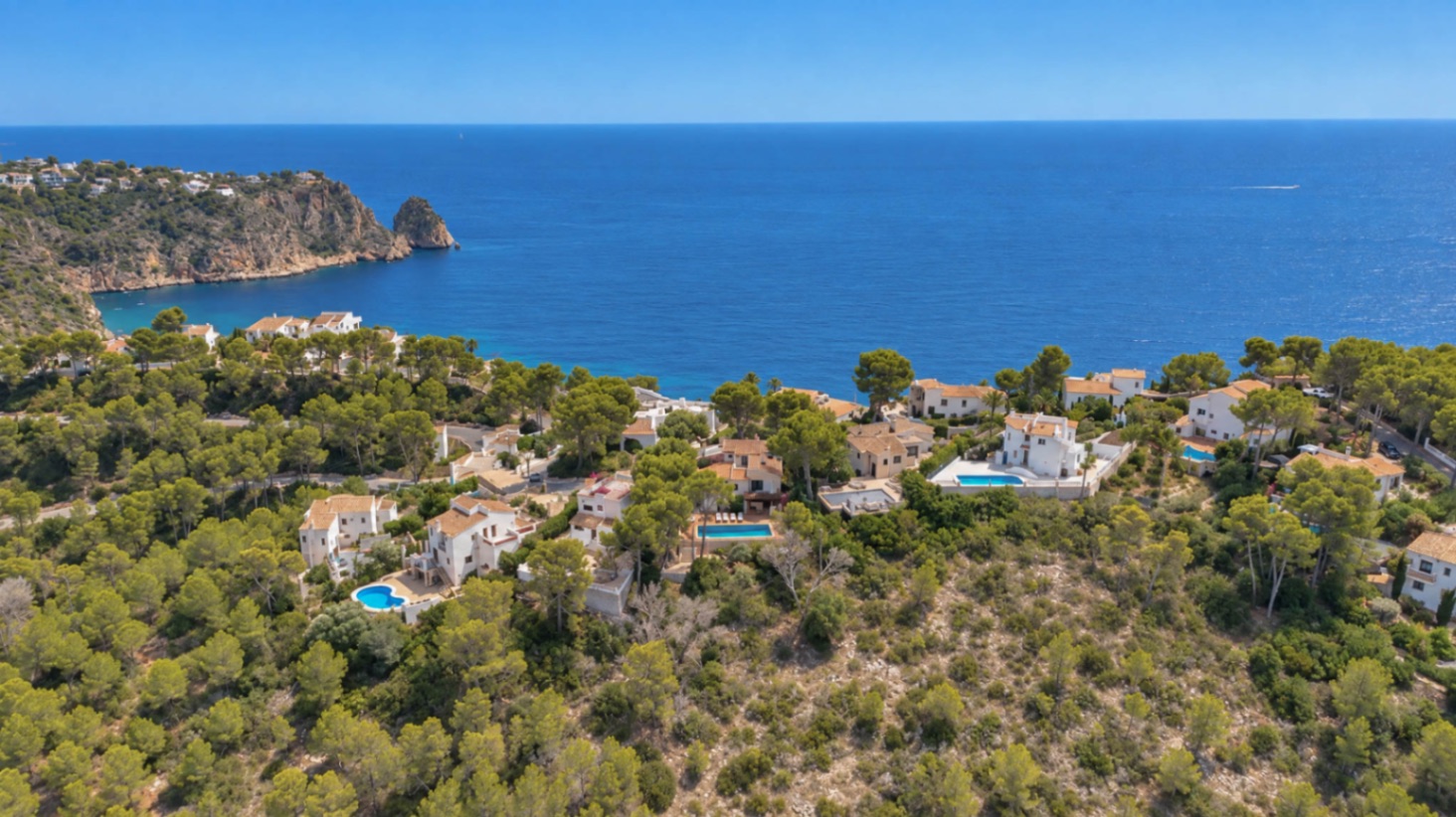 Privé-oase midden in de natuur in Jávea, Villa Saskia