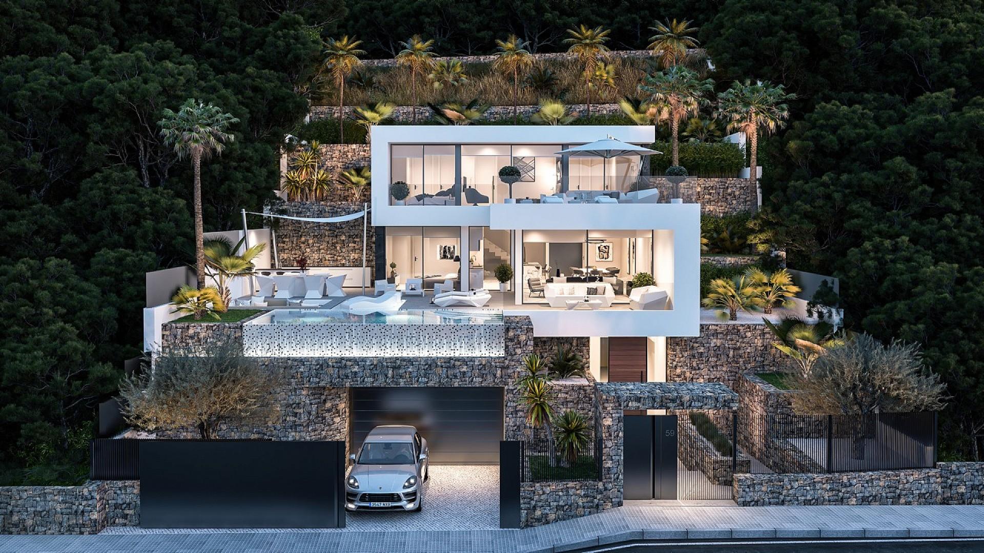 5137 - Villa for sale in Calpe, Villa Simoneta