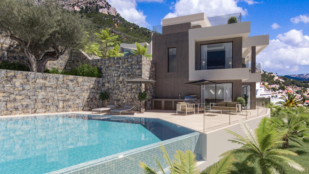 5177 - Villa for sale in Calpe, Villas Edel